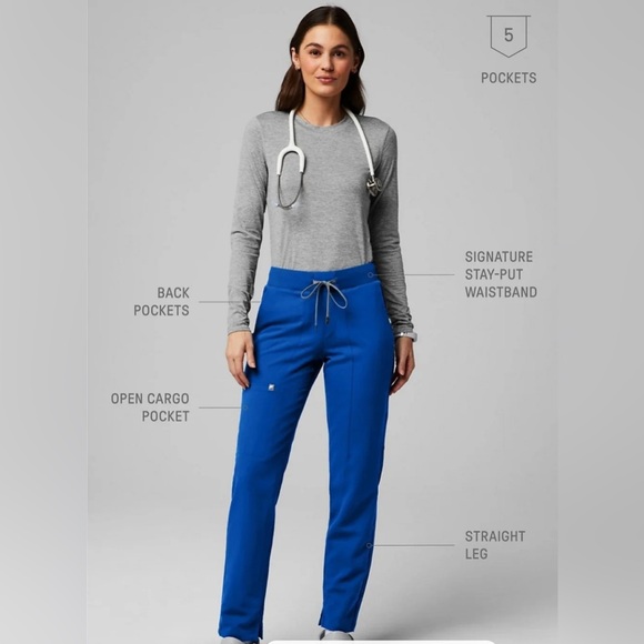 Fabletics Scrub Set (royal blue) - Picture 6 of 6